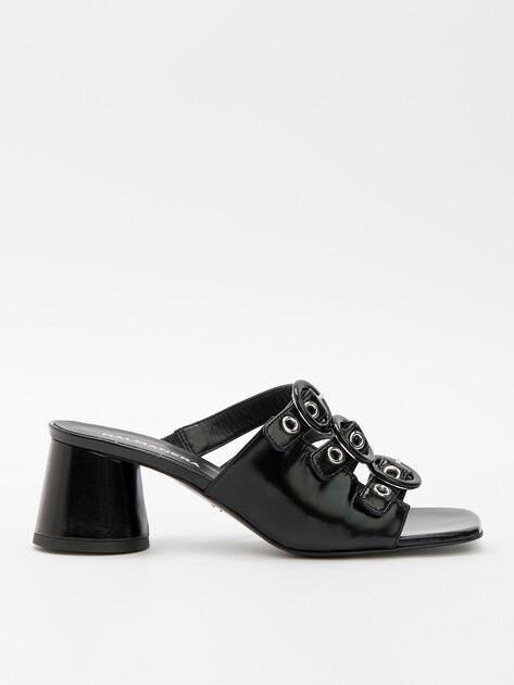 HALMANERA CLOE Mules (upper and sole made of genuine leather)