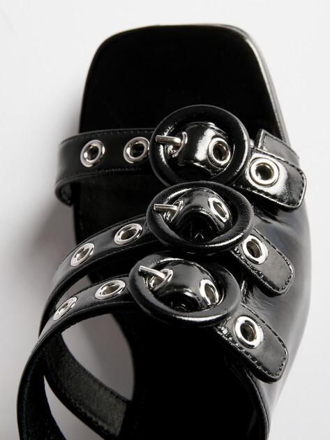 HALMANERA CLOE Mules (upper and sole made of genuine leather)