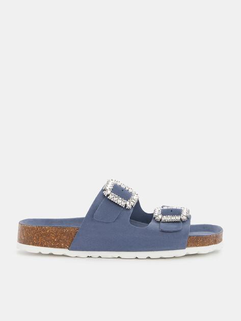 BIO GREEN Flip-flops (natural suede)