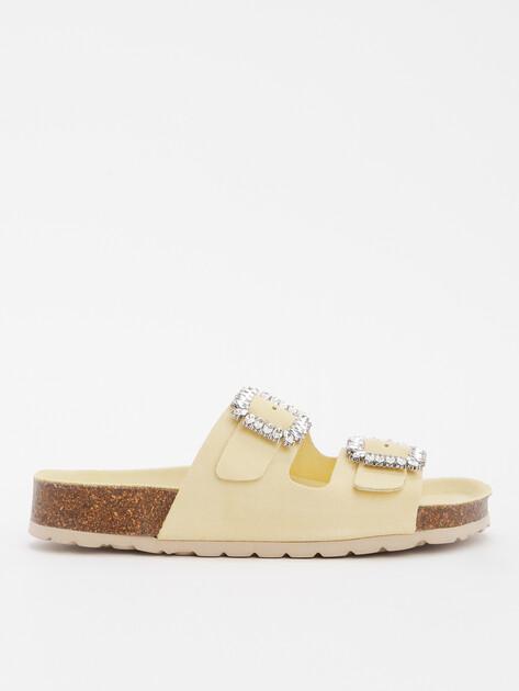 BIO GREEN Flip-flops (natural suede)