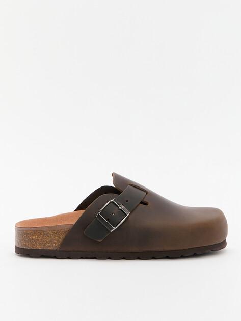 BIO GREEN Flip-flops (natural nubuck)