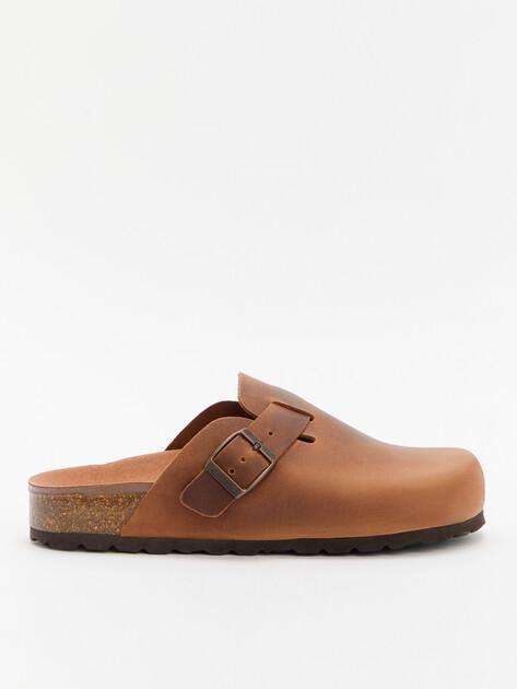 BIO GREEN Flip-flops (natural nubuck)