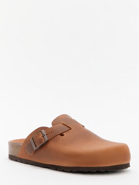 BIO GREEN Flip-flops (natural nubuck)