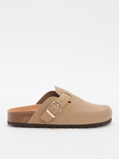BIO GREEN Flip-flops (natural suede)