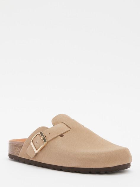 BIO GREEN Flip-flops (natural suede)