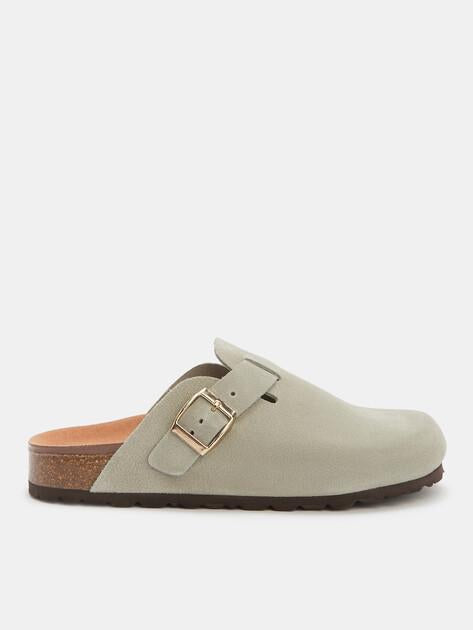 BIO GREEN Flip-flops (natural suede)