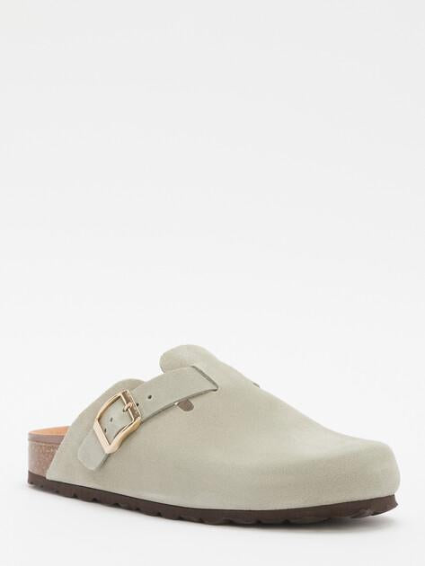 BIO GREEN Flip-flops (natural suede)