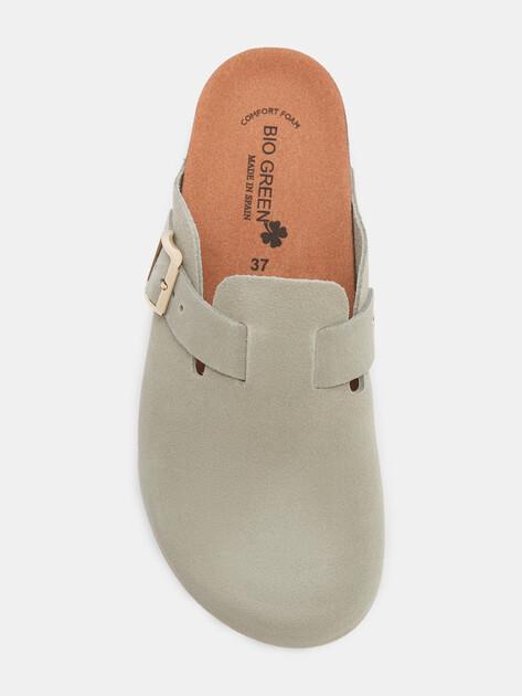 BIO GREEN Flip-flops (natural suede)