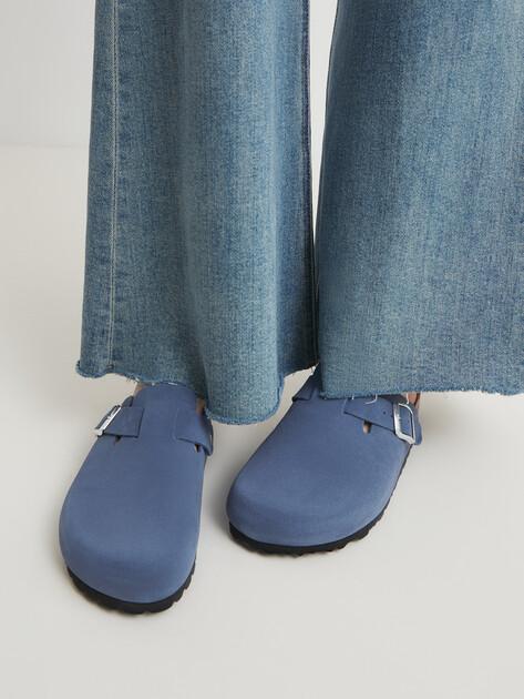 BIO GREEN Flip-flops (natural suede)