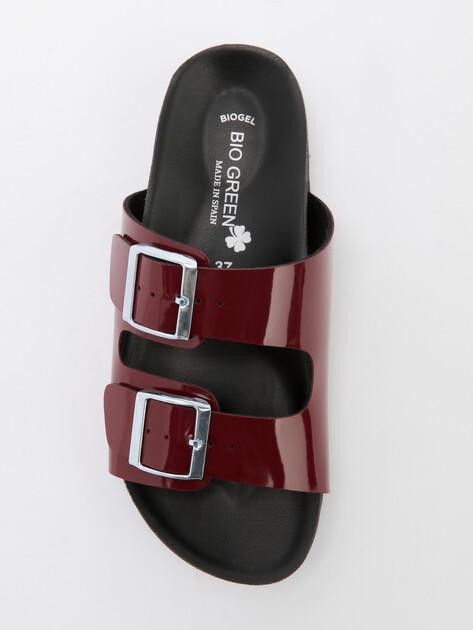 BIO GREEN Flip-flops (faux leather)
