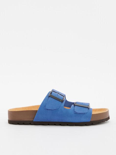 BIO GREEN Flip-flops (natural suede)