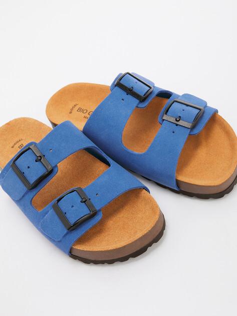 BIO GREEN Flip-flops (natural suede)