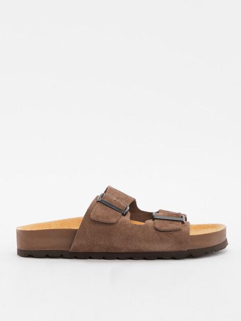BIO GREEN Flip-flops (natural suede)