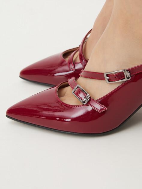 GIOVANNI FABIANI Mary Jane shoes (upper and sole made of genuine leather)