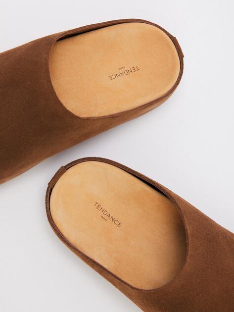 TENDANCE Slippers (natural suede)