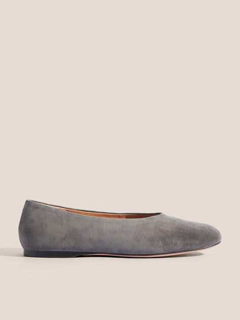 TENDANCE Ballet flats (natural suede)