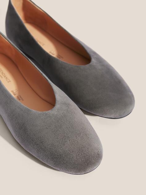 TENDANCE Ballet flats (natural suede)