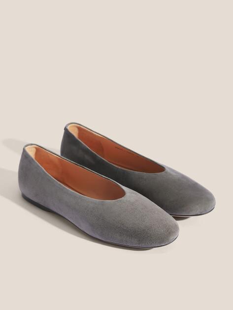 TENDANCE Ballet flats (natural suede)