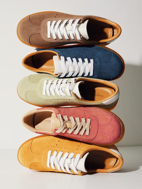 TENDANCE Sneakers (genuine suede/genuine leather)