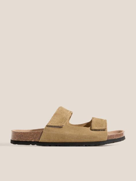 CREATIVO SPAIN Flip-flops (natural suede)