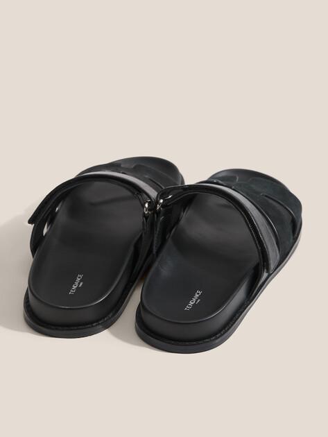 TENDANCE Slippers (genuine suede/genuine leather)