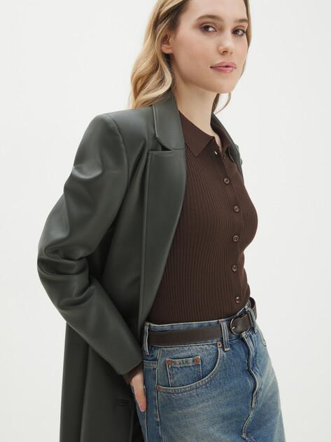 MAISON DAVID Cardigan (natural wool/silk/acrylic)