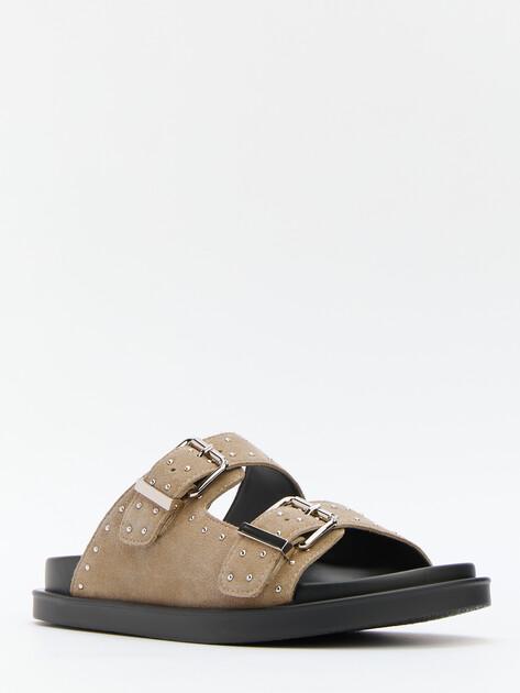 TENDANCE Slippers (natural suede)