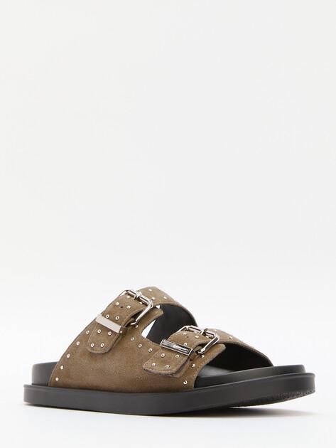 TENDANCE Slippers (natural suede)
