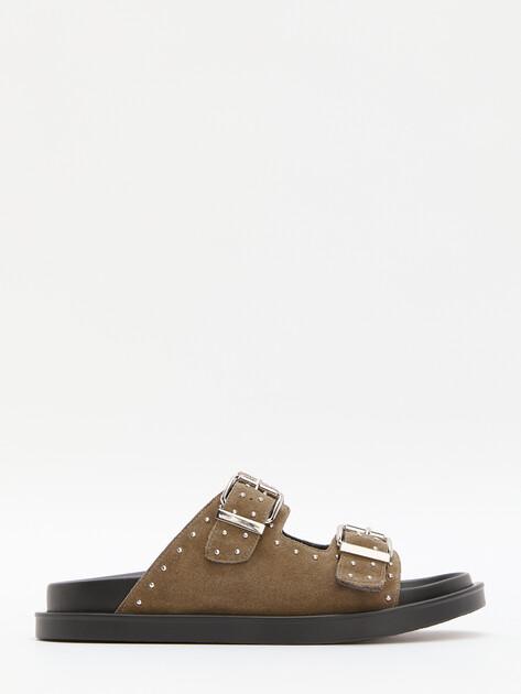 TENDANCE Slippers (natural suede)