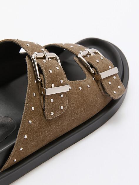 TENDANCE Slippers (natural suede)