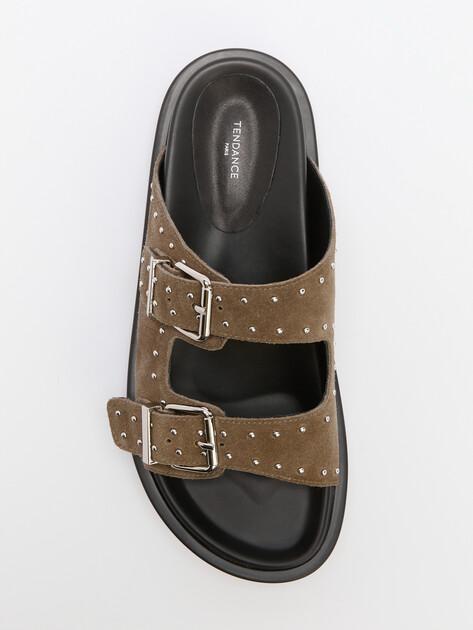TENDANCE Slippers (natural suede)