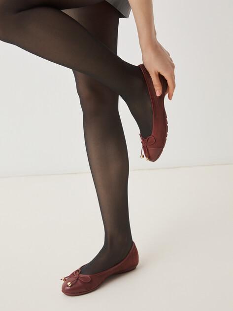 TENDANCE Ballet flats (genuine suede/genuine leather)