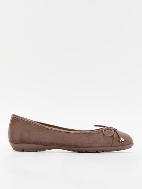 TENDANCE Ballet flats (genuine suede/genuine leather)