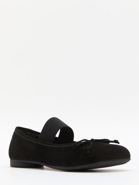 TENDANCE Mary Jane ballet flats (natural suede)