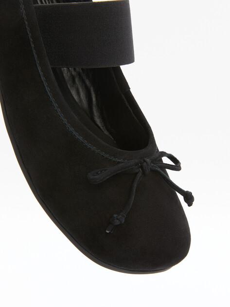 TENDANCE Mary Jane ballet flats (natural suede)