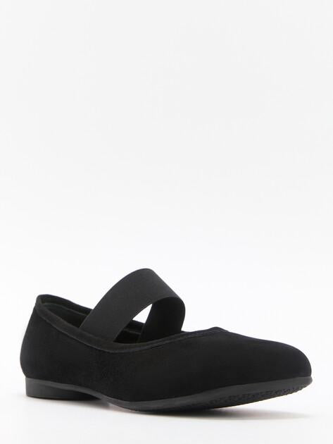 TENDANCE Mary Jane ballet flats (natural suede)