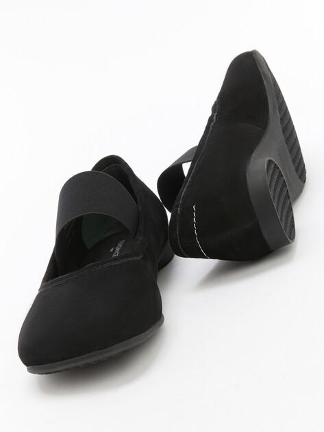 TENDANCE Mary Jane ballet flats (natural suede)