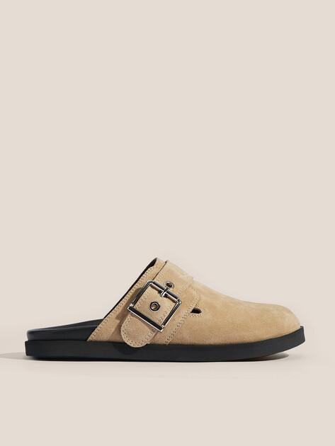 TENDANCE Slippers (natural suede)