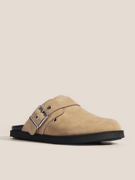 TENDANCE Slippers (natural suede)
