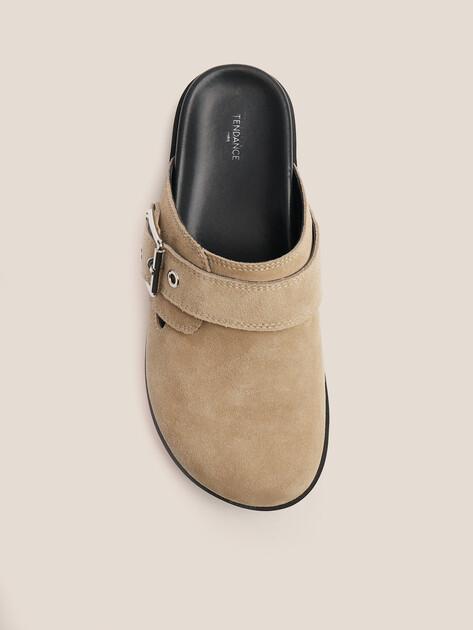 TENDANCE Slippers (natural suede)