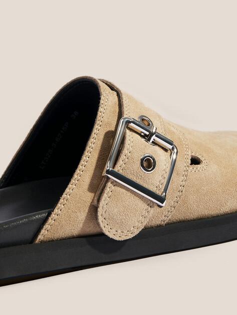 TENDANCE Slippers (natural suede)