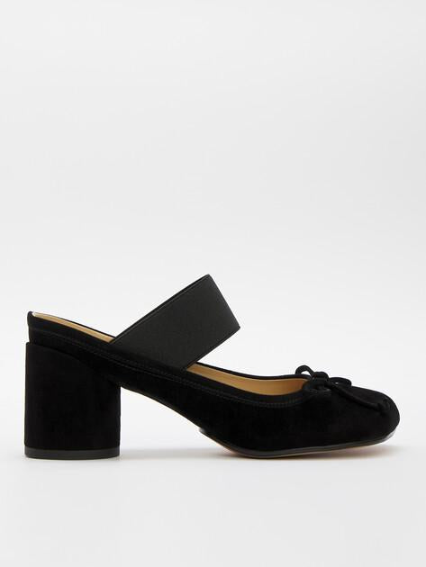 TENDANCE Mules (natural suede)