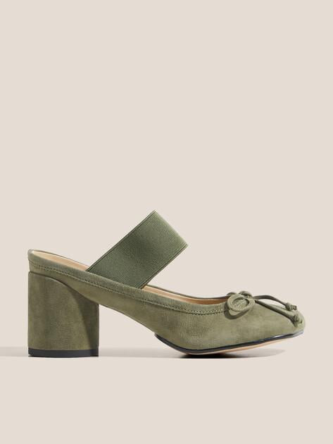 TENDANCE Mules (natural suede)
