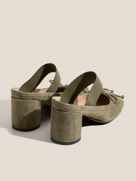 TENDANCE Mules (natural suede)