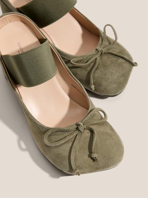 TENDANCE Mules (natural suede)