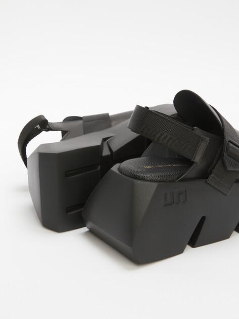 UNITED NUDE Bull Mule Sandals (genuine leather/textile)