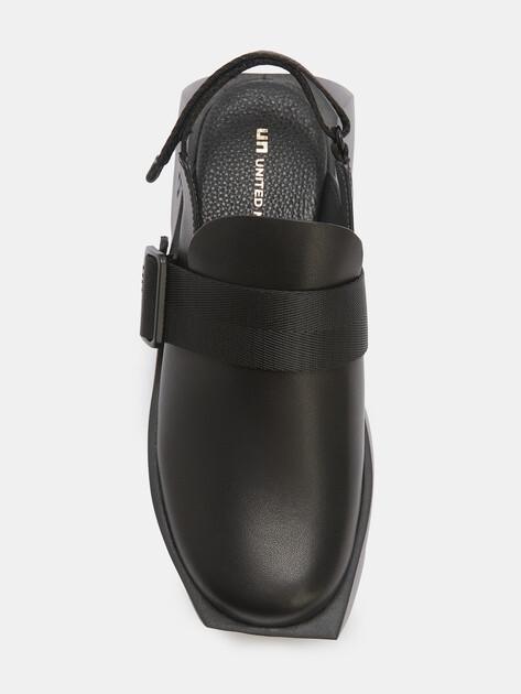 UNITED NUDE Bull Mule Sandals (genuine leather/textile)