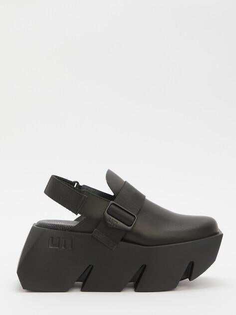 UNITED NUDE Bull Mule Sandals (genuine leather/textile)