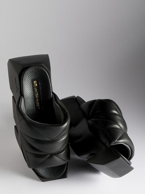 UNITED NUDE Bull Puffy Flip-Flops (Genuine Leather)
