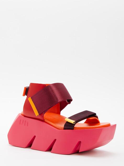 UNITED NUDE Bull Run Sandals (genuine leather/textile)